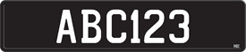 ABC123 plate image